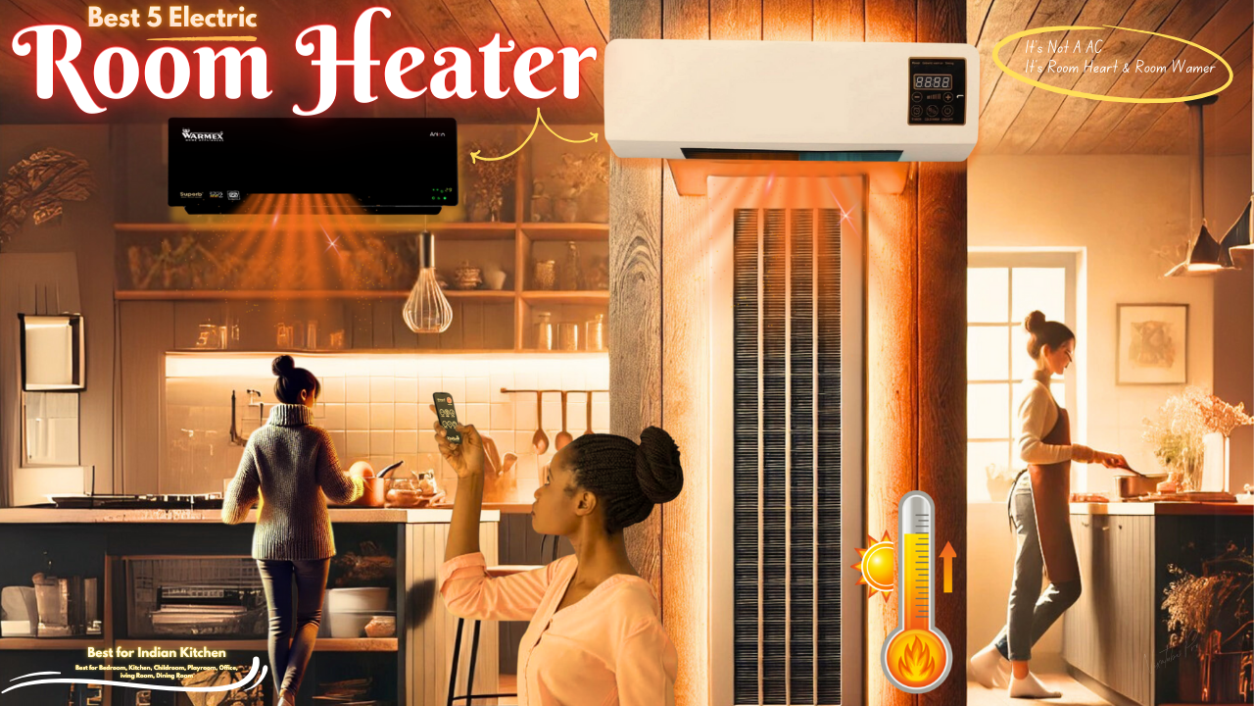 Top 5 Wall-Mounted Room Heaters for Indian Kitchens, Bedrooms, Bathrooms, Child rooms