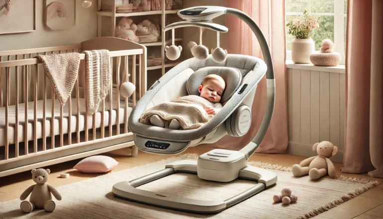 baby automatic swing cradle chair